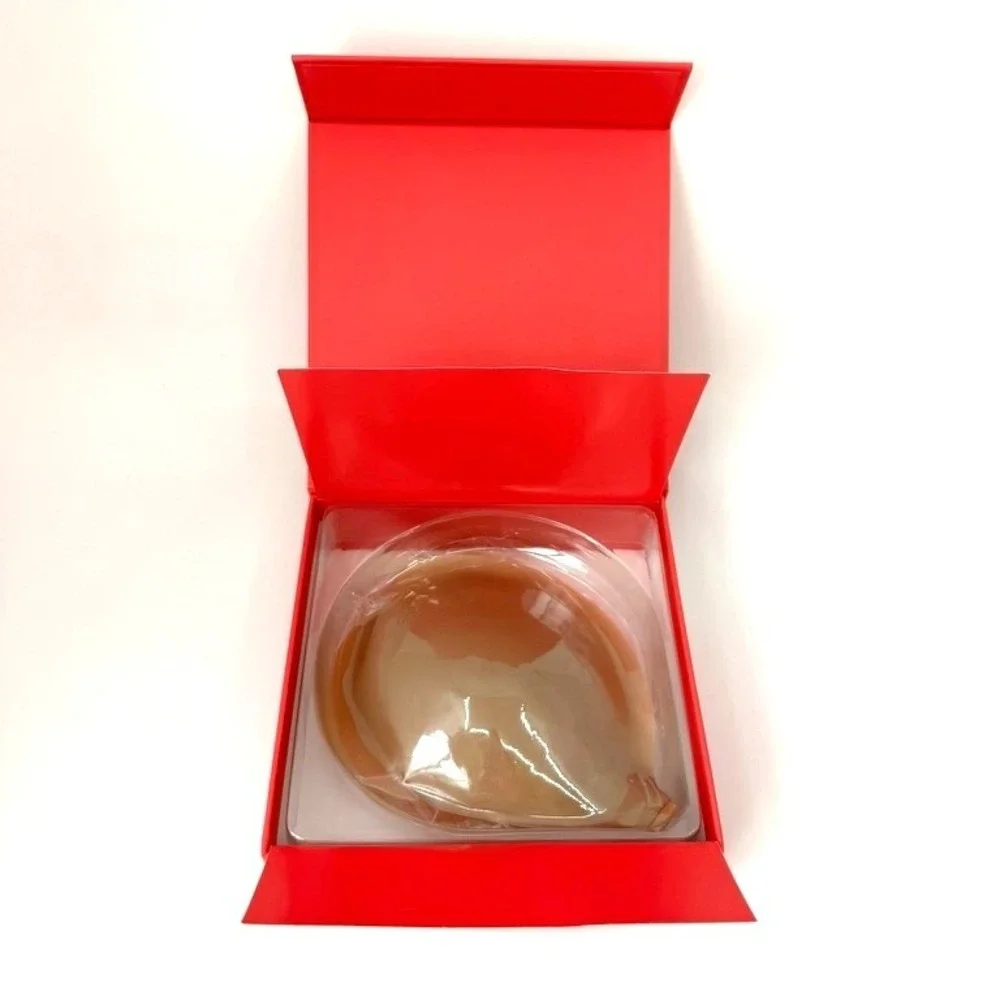 BOOMBA Invisibra Beige Size B Ultra-Thin Silicone Adhesive Strapless Backless